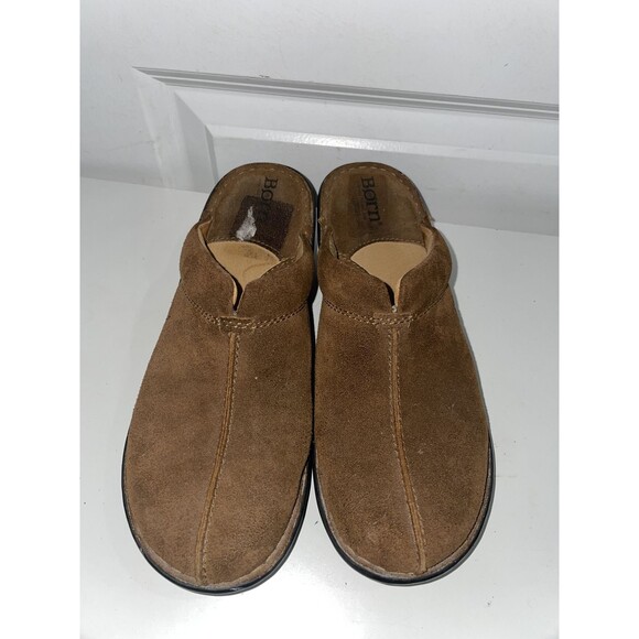 Born Brown Suede Mules for Women sz 7 - Picture 3 of 7